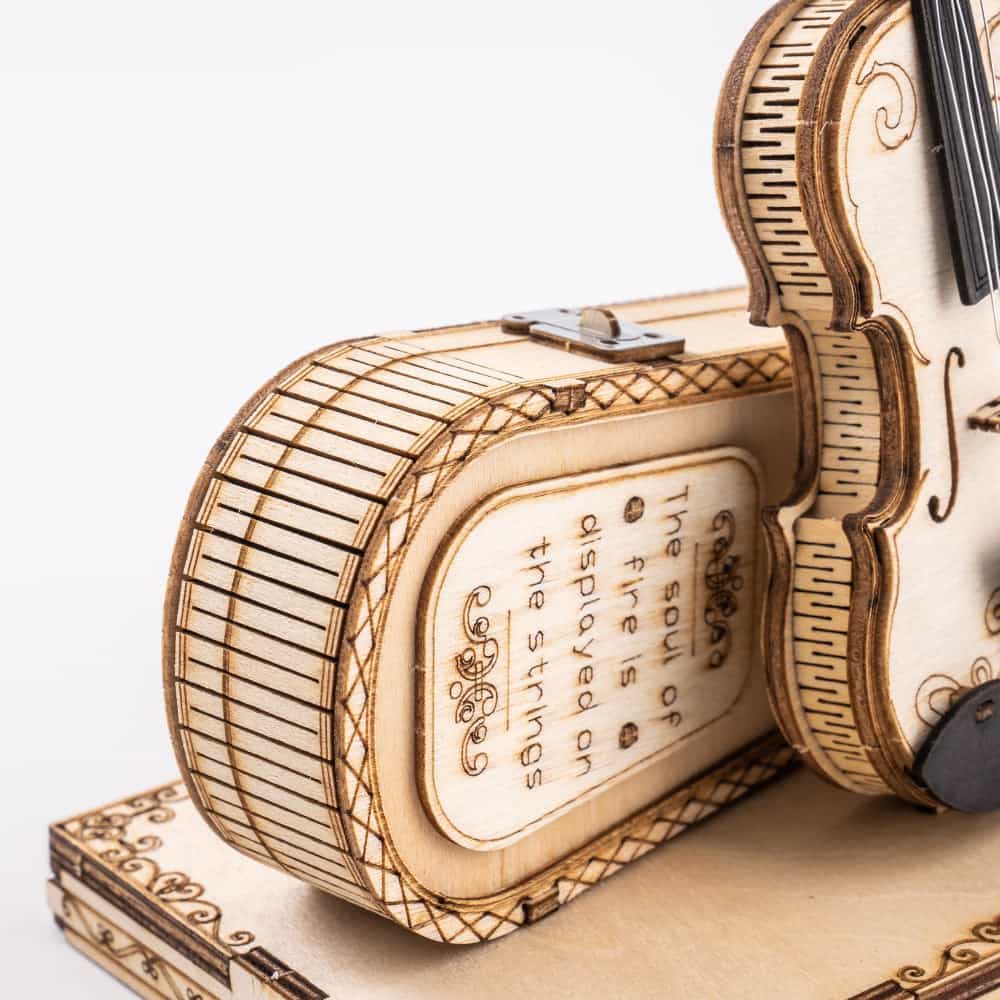 Violin Capriccio Model 3D Puzzle