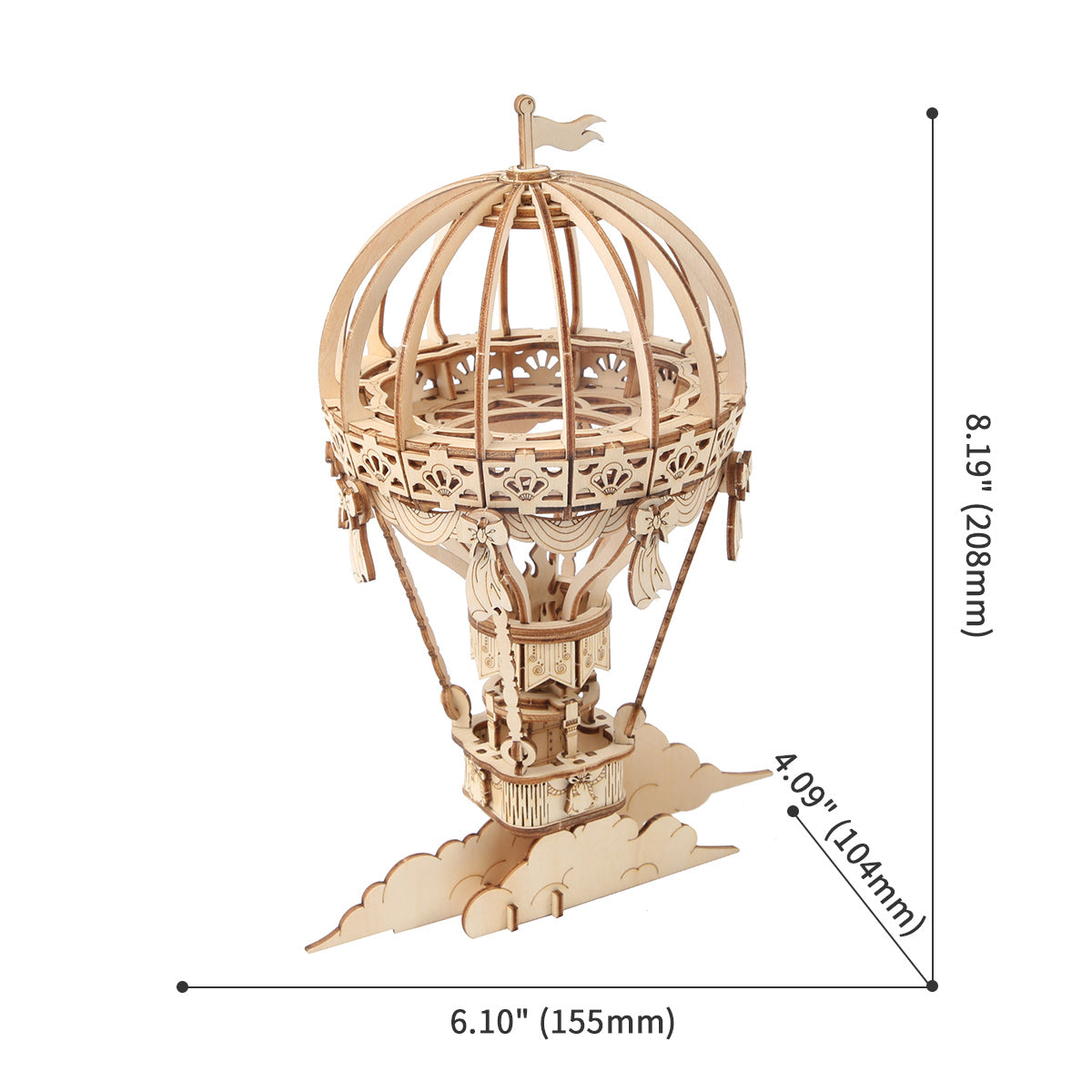 Hot Air Balloon 3D Puzzle