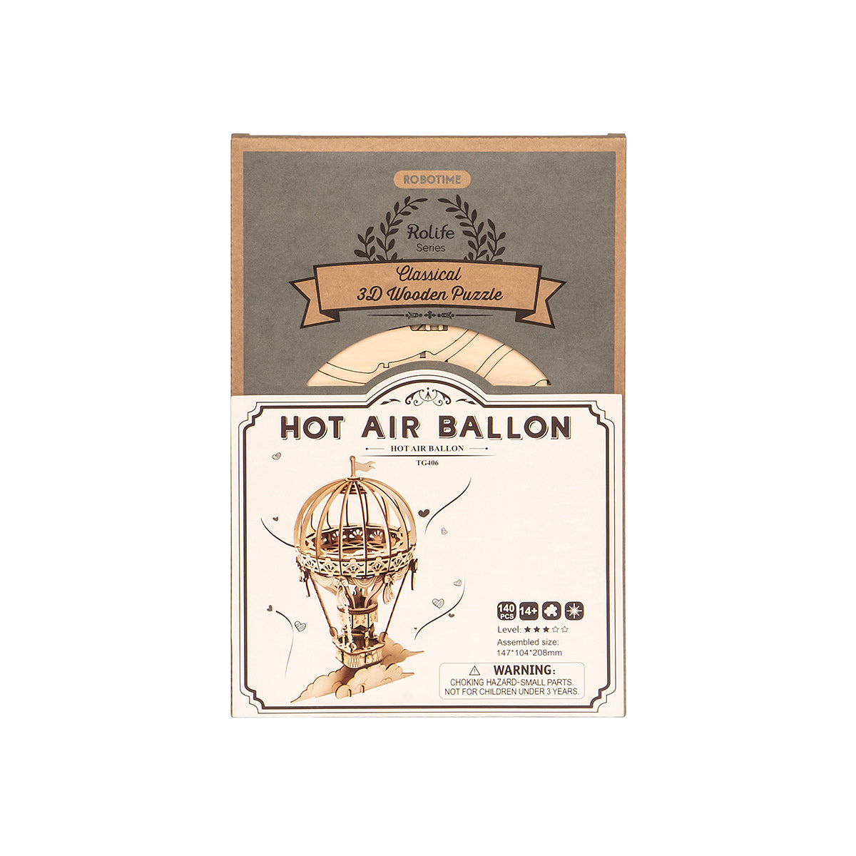 Hot Air Balloon 3D Puzzle