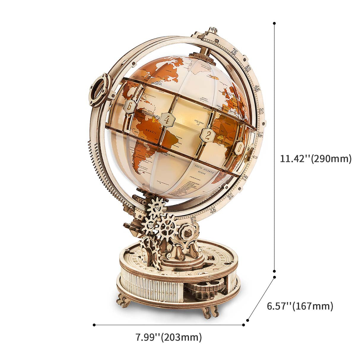 Luminous Globe 3D Puzzle