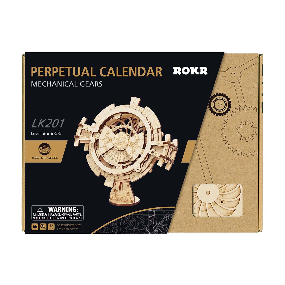 Perpetual Calendar 3D Puzzle