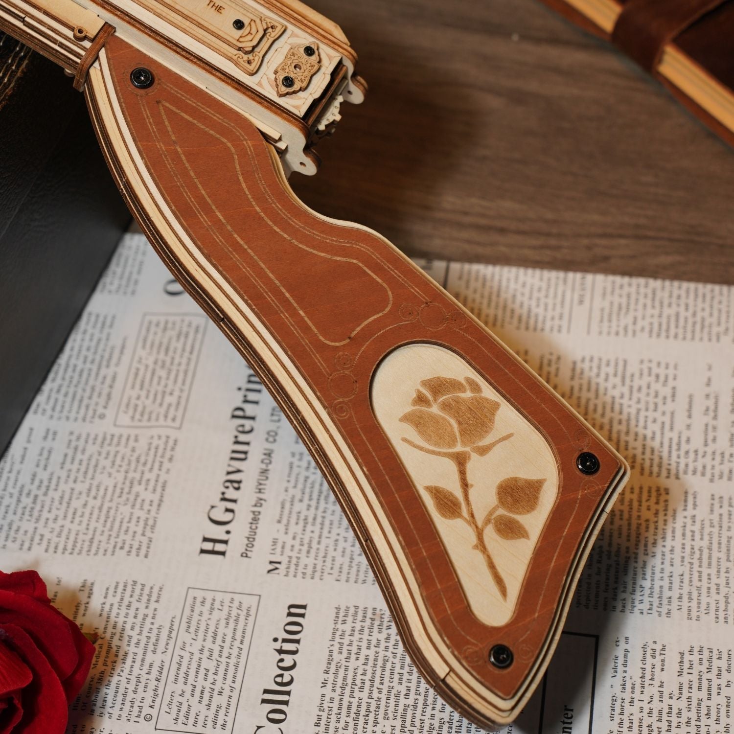 Thompson Submachine Toy Gun 3D Puzzle