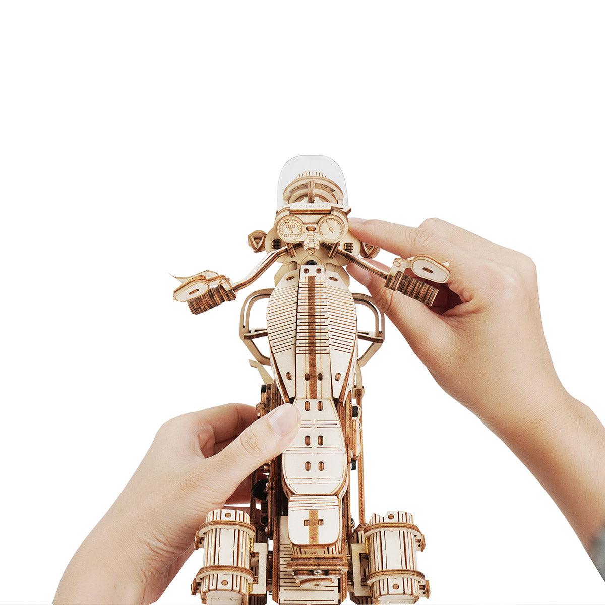 Cruiser Motorcycle 3D Puzzle
