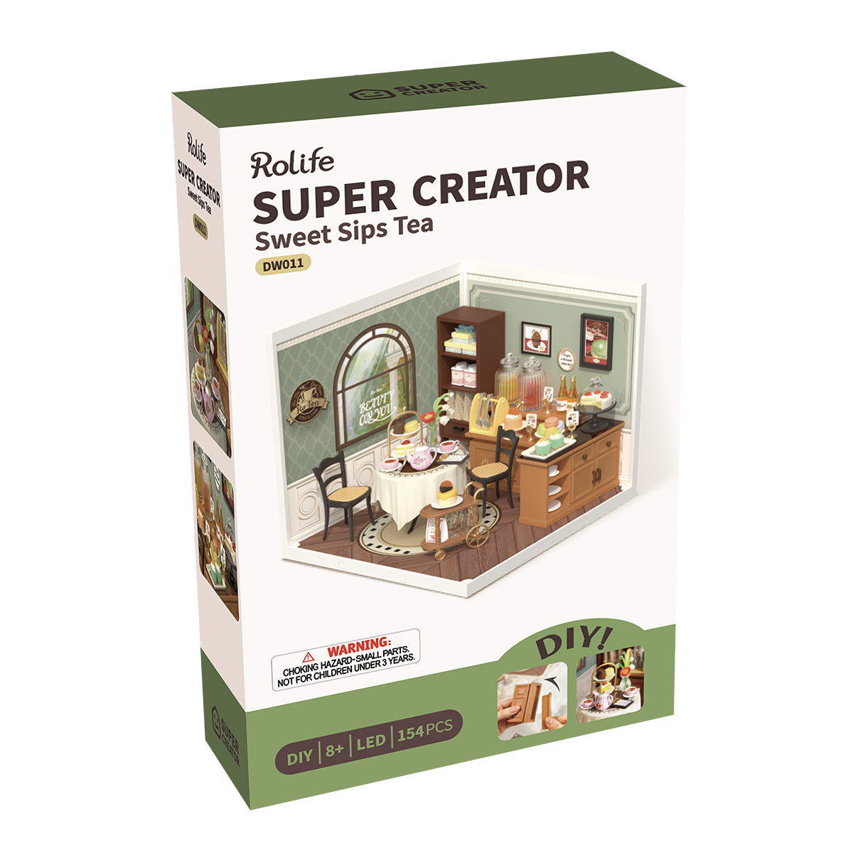Sweet Sips Tea DIY Miniature House