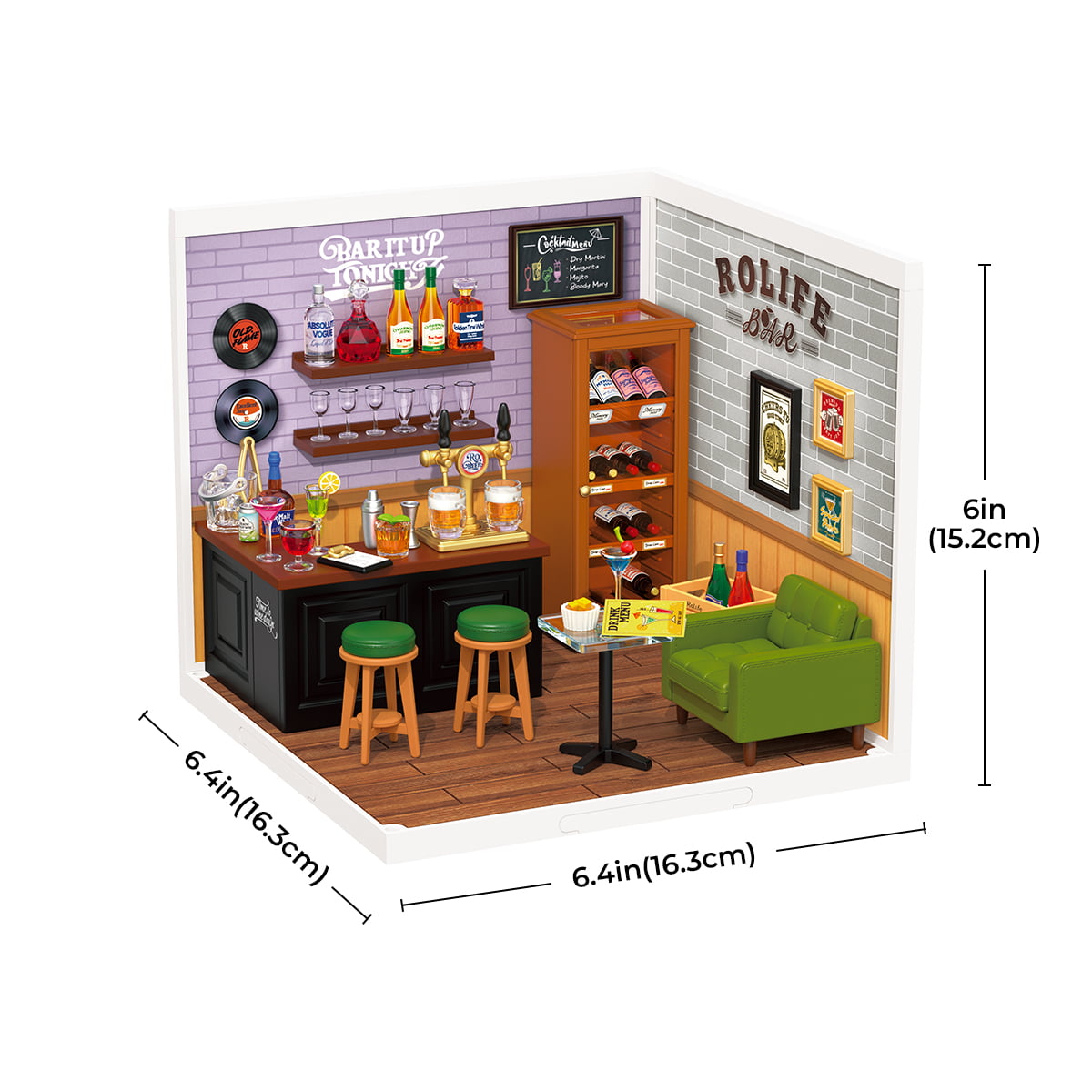 Leisurely Cheers Bar DIY Miniature House