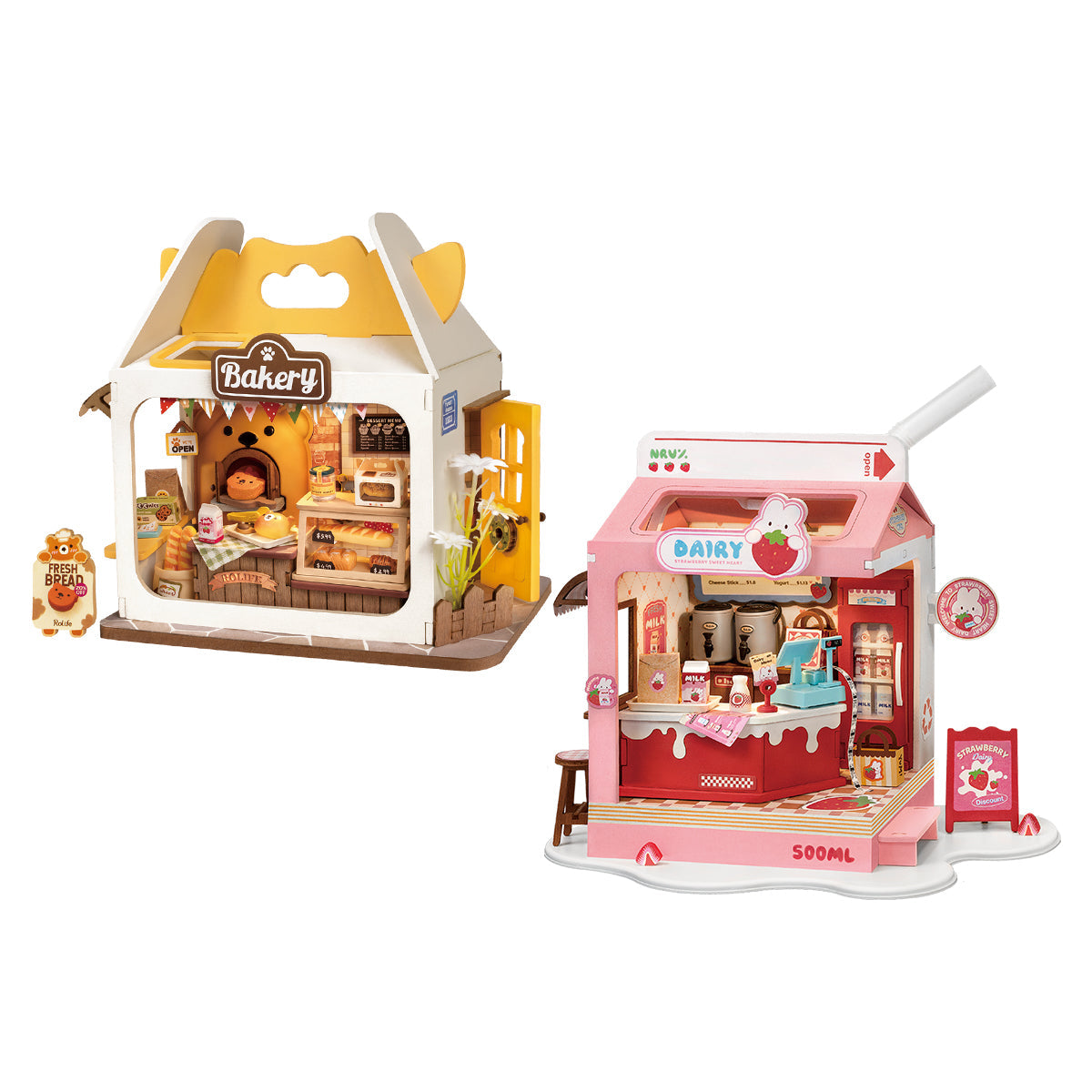 Food Box Shop DIY Miniature House Kit