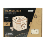 Treasure Box Mechanical Gears 3D Puzzle