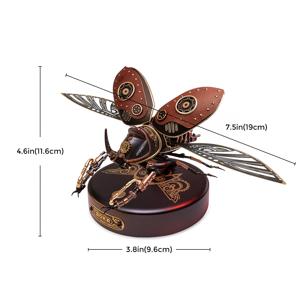 Rhinoceros Beetle Model DIY 3D Puzzle