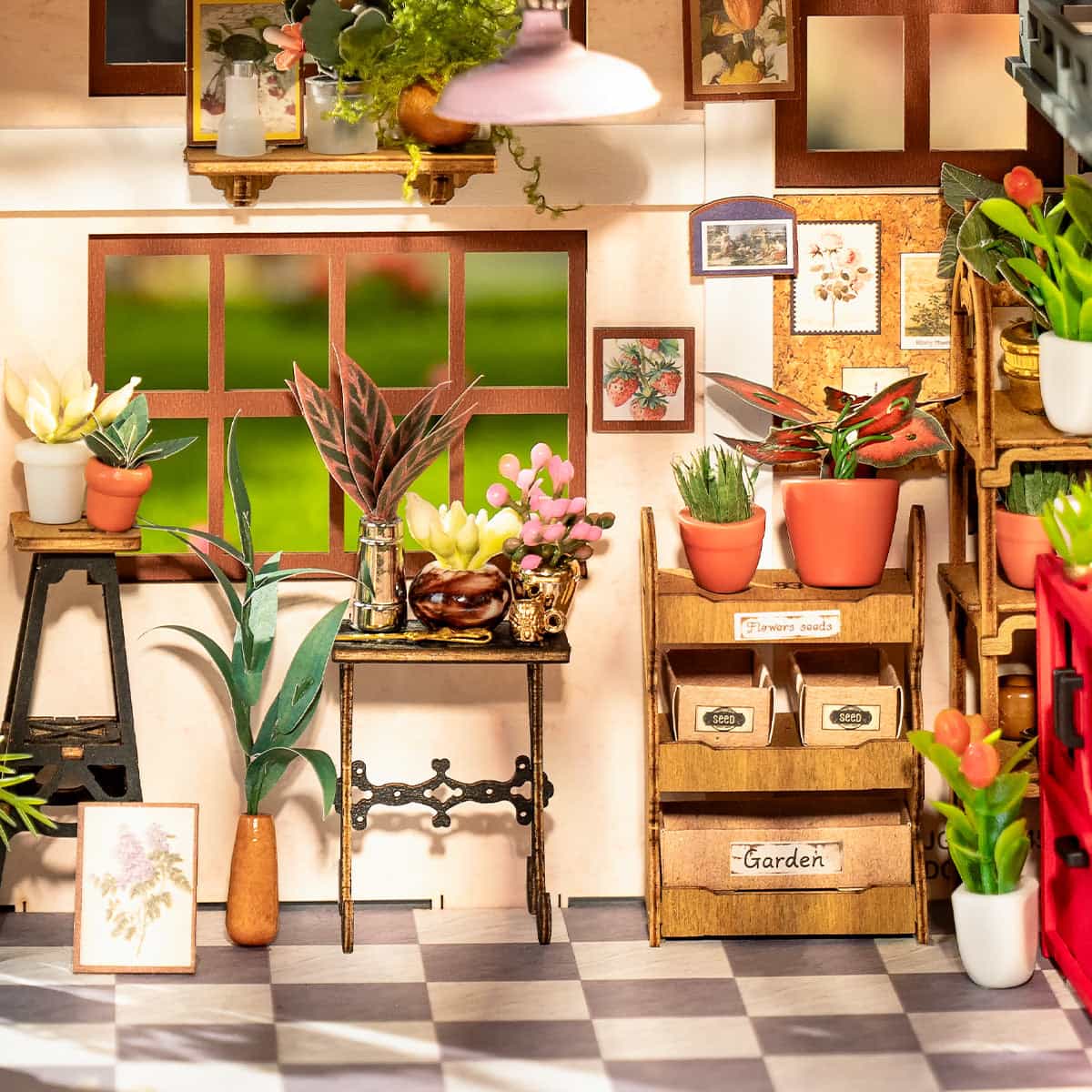 Rolife Emily's Flower Shop Miniature House