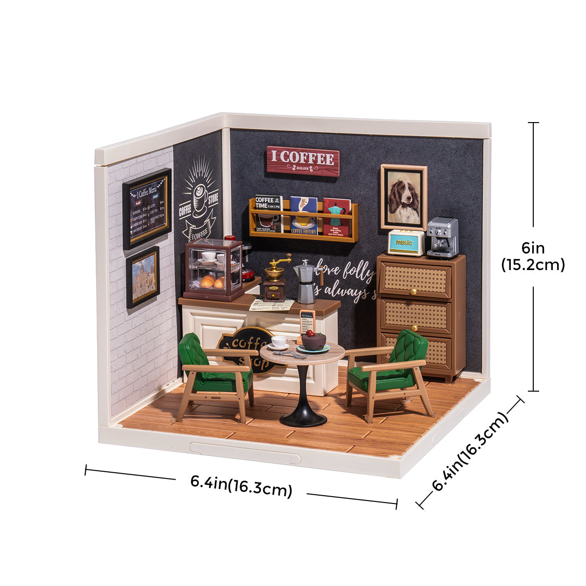 Daily Inspiration Cafe DIY Miniature House