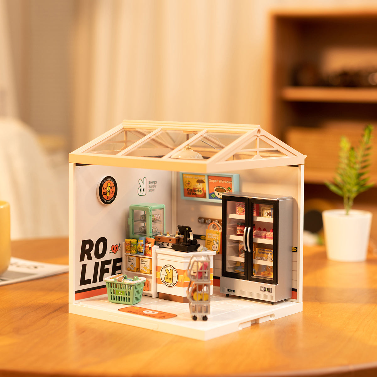 Energy Supply Store DIY Miniature House