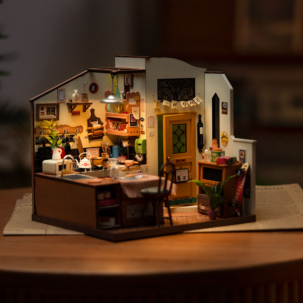 Cozy Kitchen DIY Miniature House