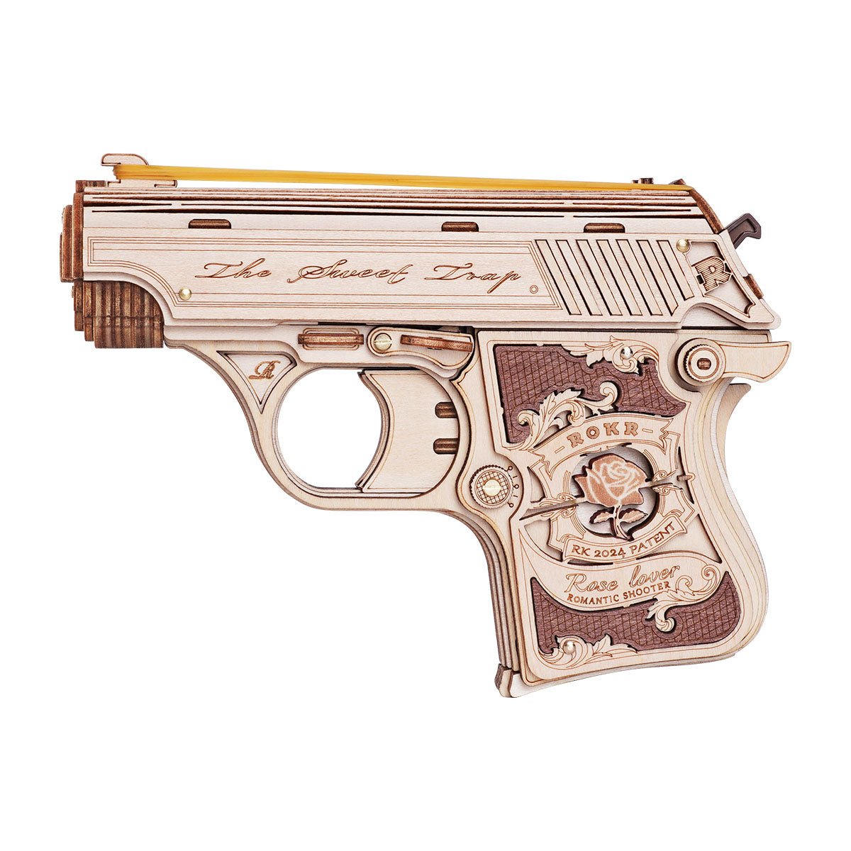 Mini Gun 3D Puzzle Toy Gun