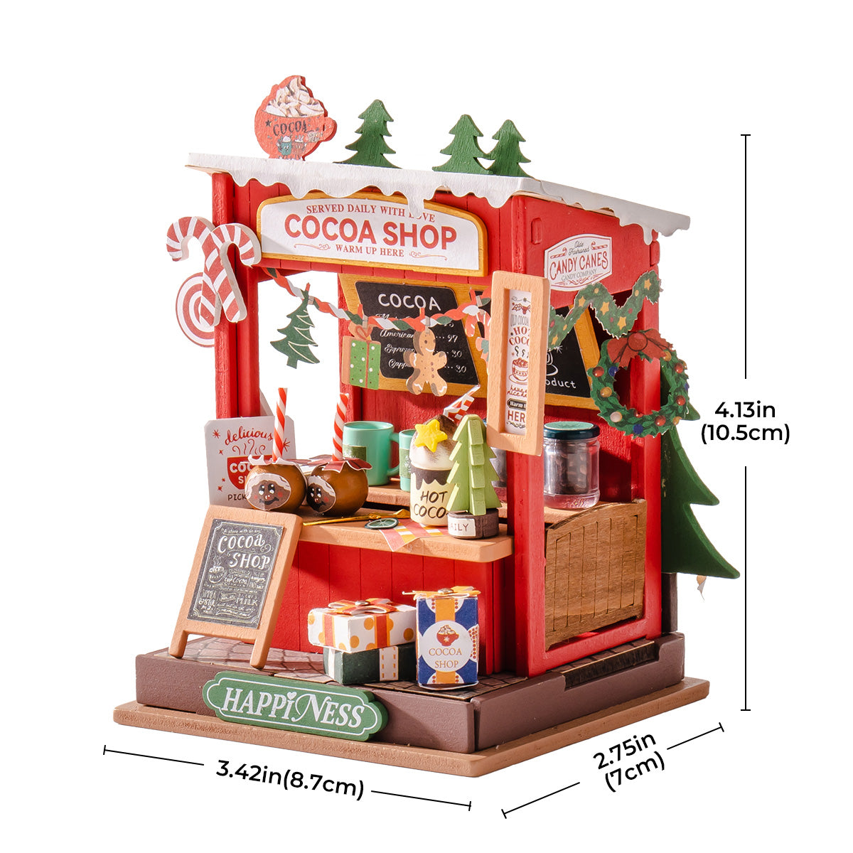 Cocoa Shop DIY Miniature House