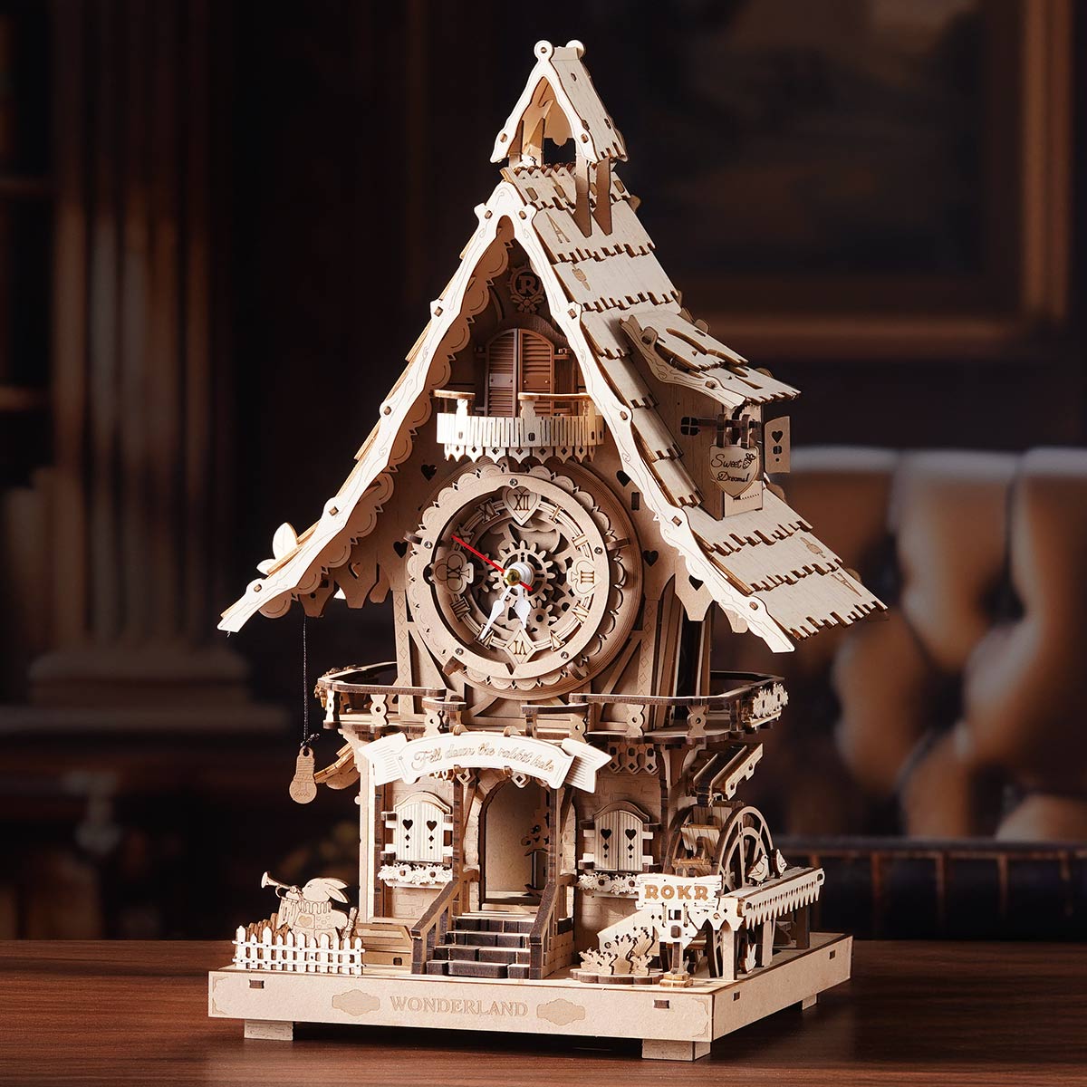Cuckoo Clock Mechanical 3D Puzzle