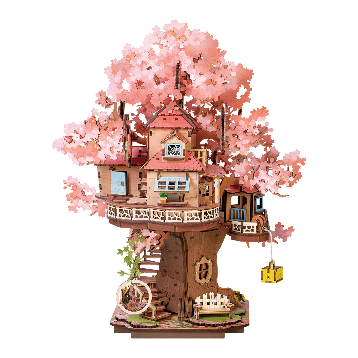Sakura Tree House DIY 3D Puzzle