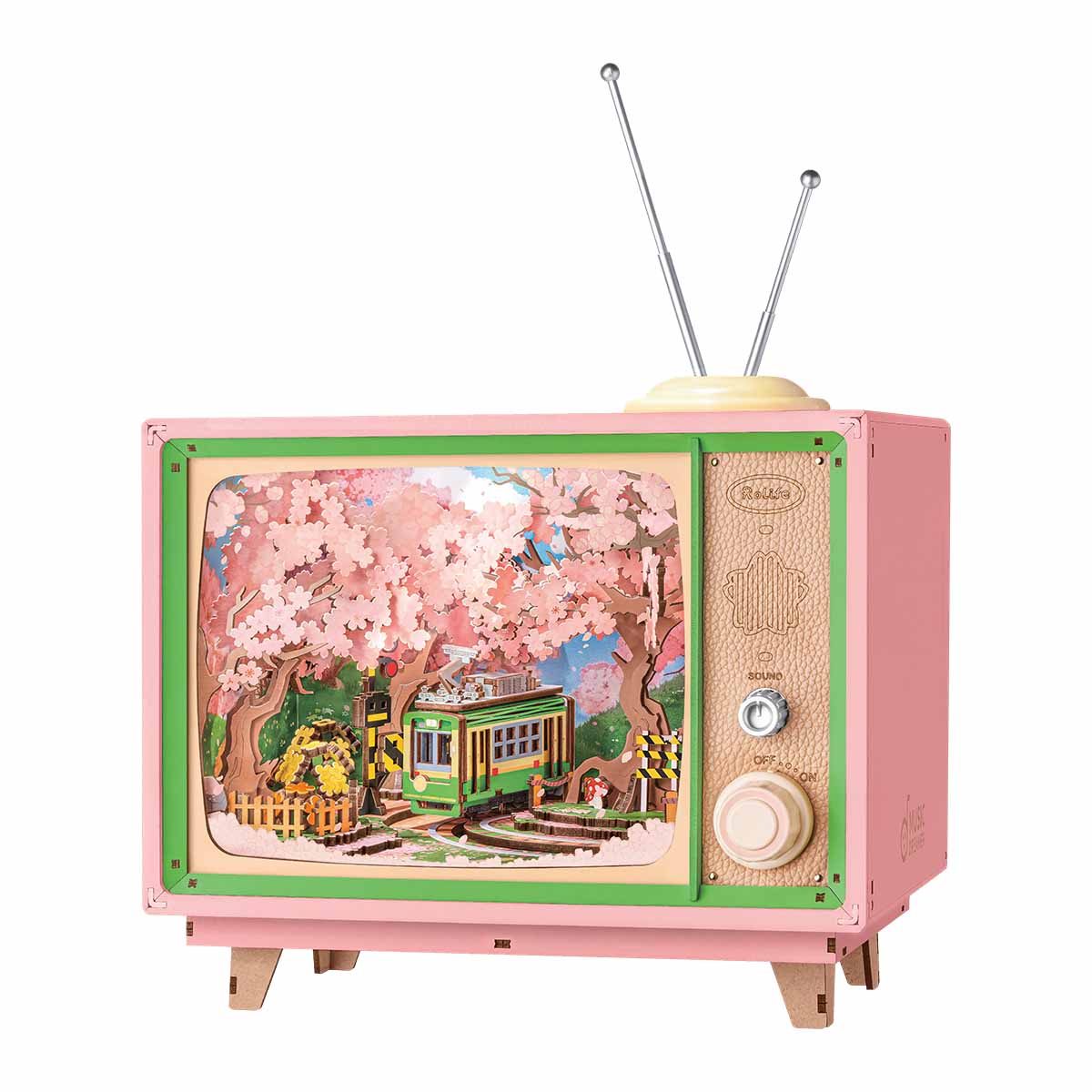 Sakura Dreamy Tour DIY Music Box 3D Puzzle
