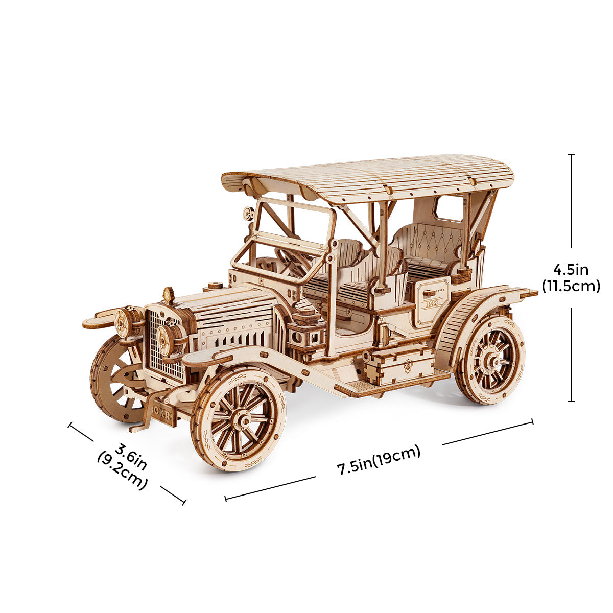 Vintage Car 3D Puzzle