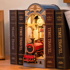 Time Travel DIY Book Nook Shelf Insert