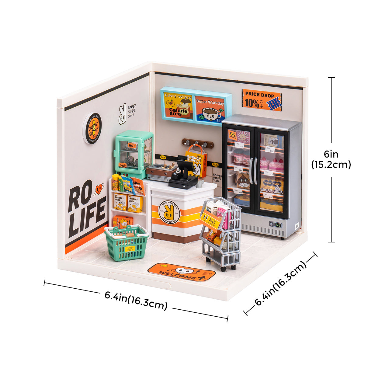 Energy Supply Store DIY Miniature House