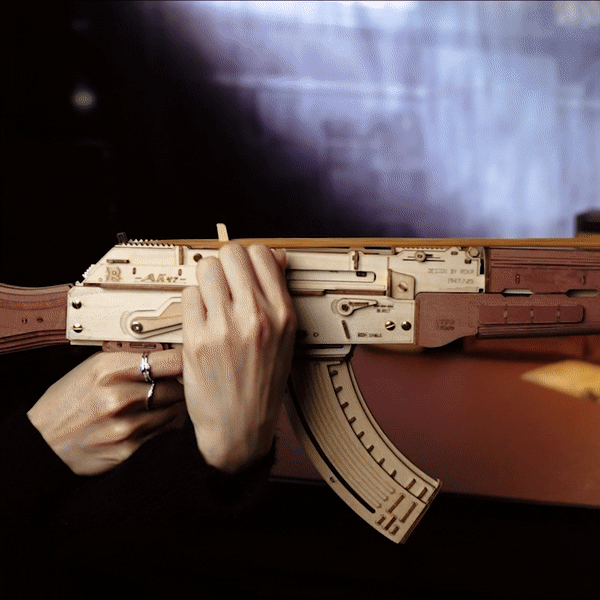 AK-47 Assault Rifle Toy Gun 3D Puzzle