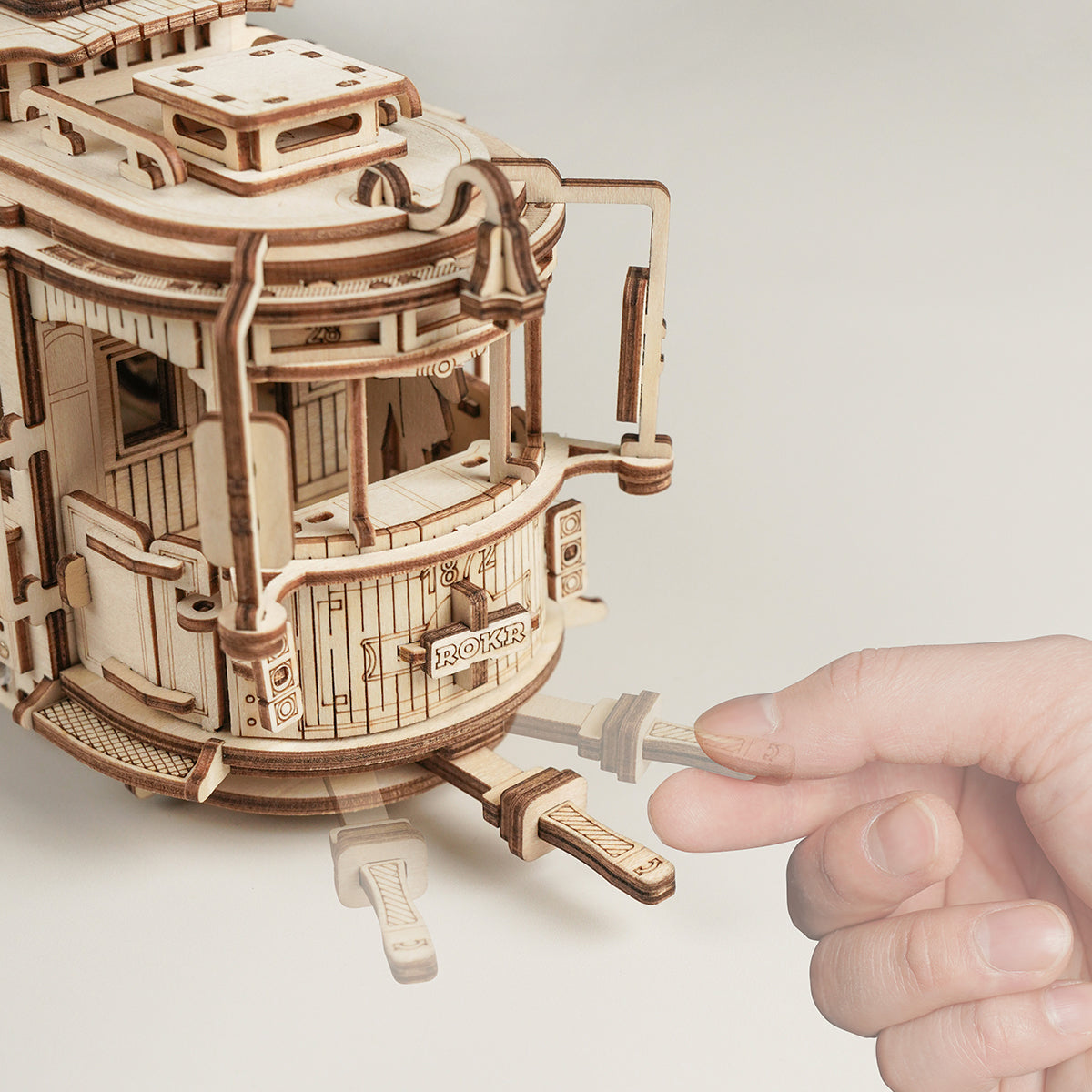 Classic City Tram 3D Puzzle