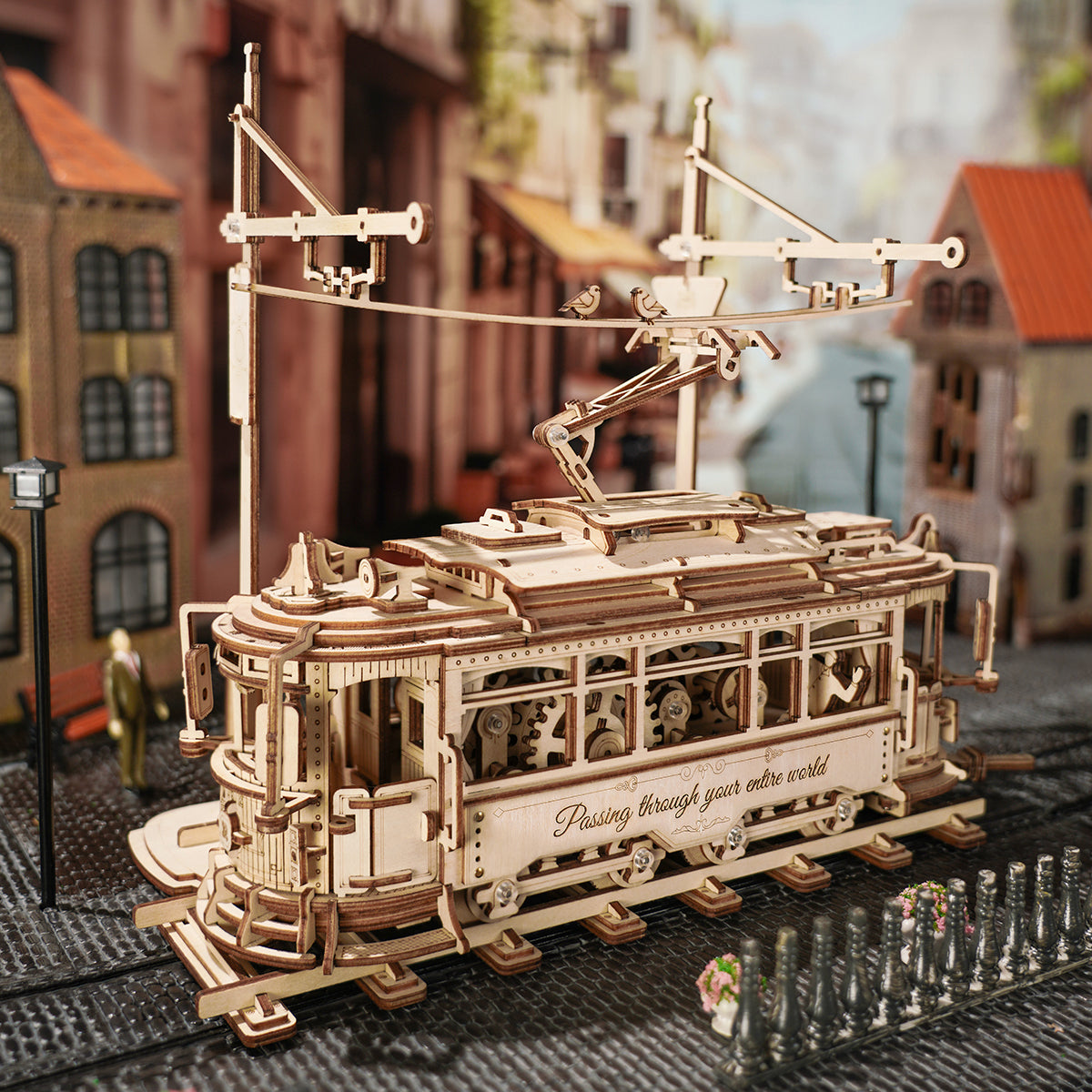 Classic City Tram 3D Puzzle