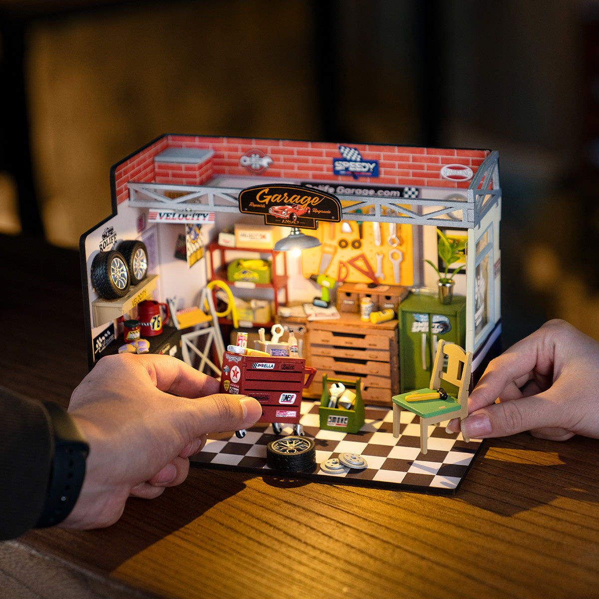 Garage Workshop DIY Miniature House