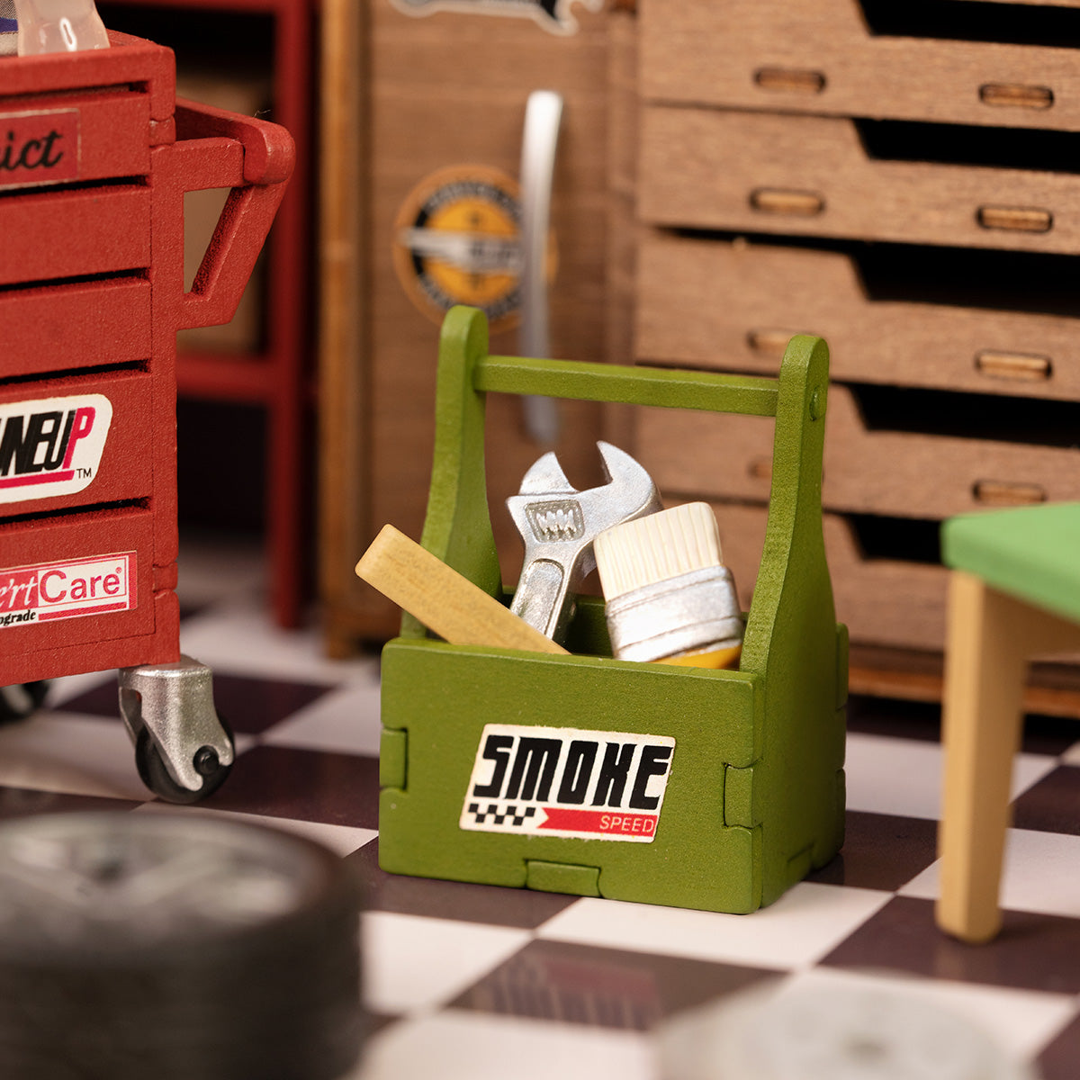 Garage Workshop DIY Miniature House
