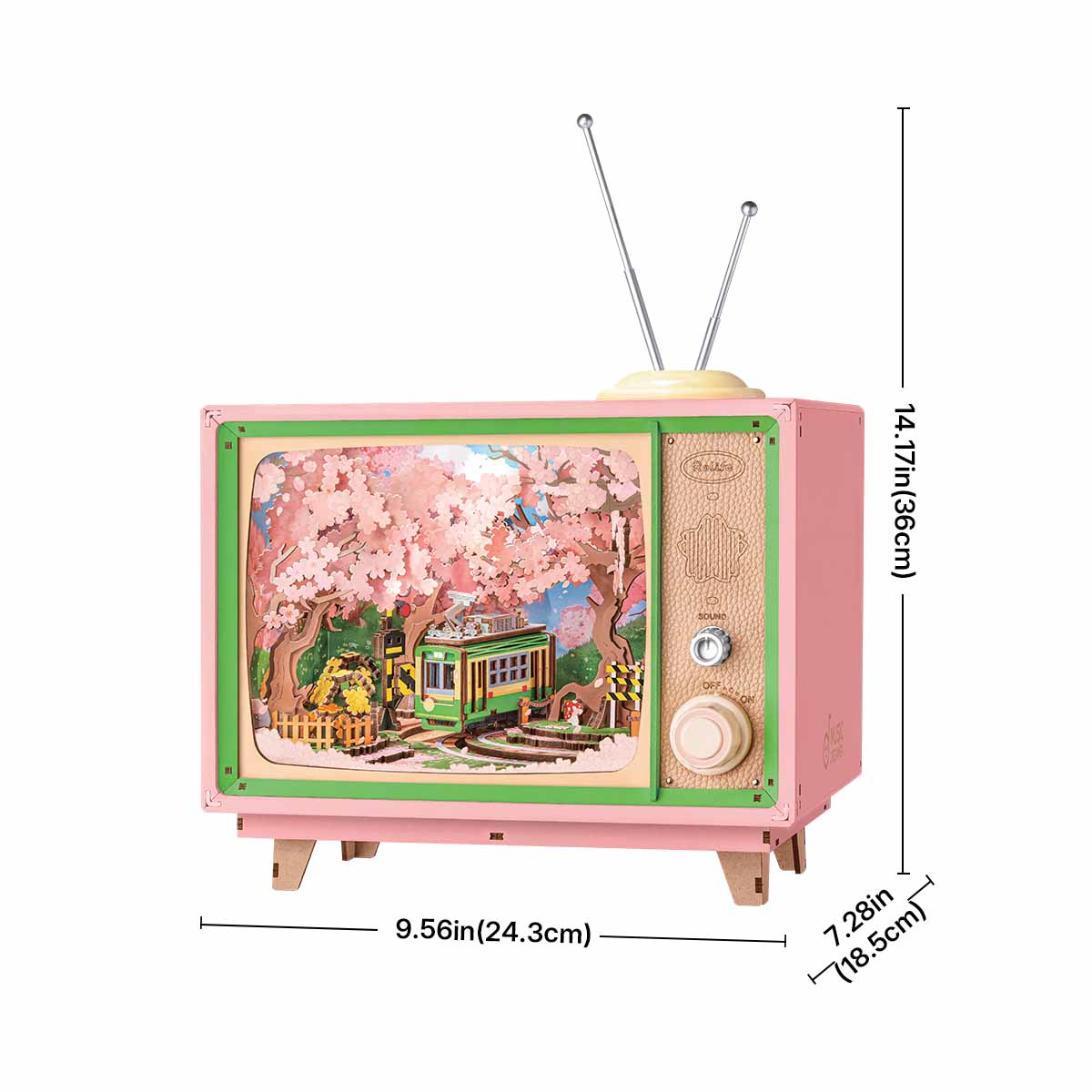 Sakura Dreamy Tour DIY Music Box 3D Puzzle