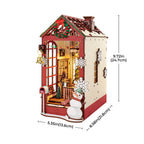 Christmas Indoor Scene DIY Book Nook