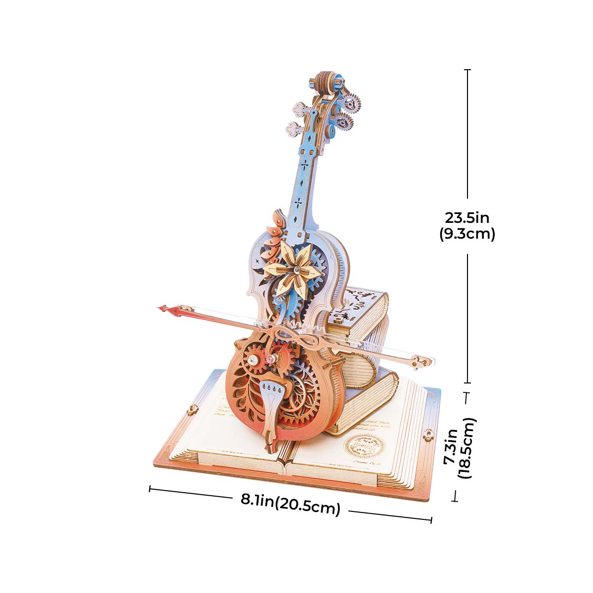 Symphony of Gorgeous Dreams Mechanical Music Box 3D Puzzle