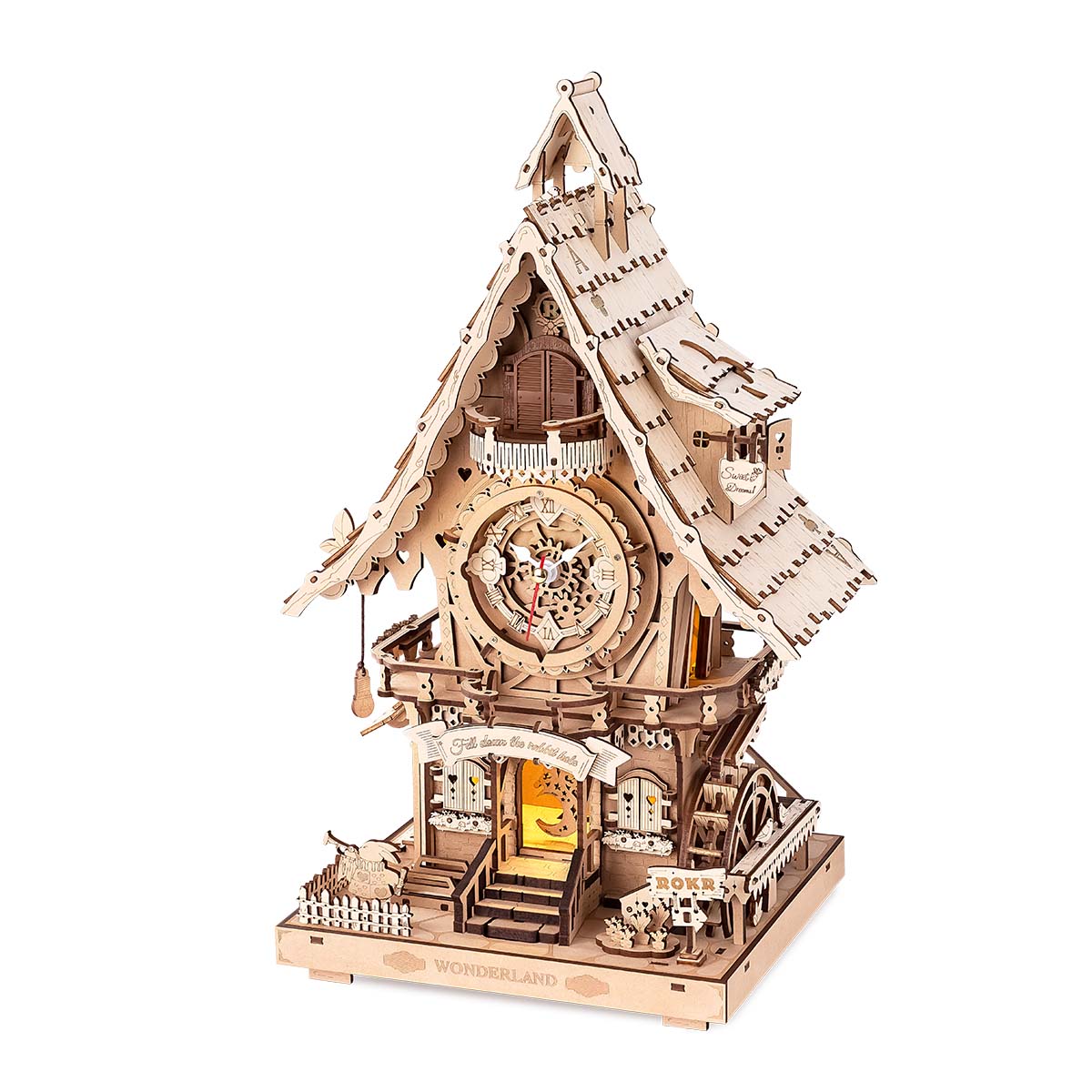 Cuckoo Clock Mechanical 3D Puzzle