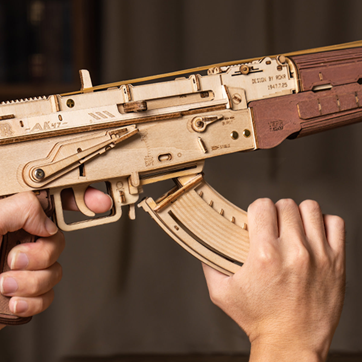 AK-47 Assault Rifle Toy Gun 3D Puzzle