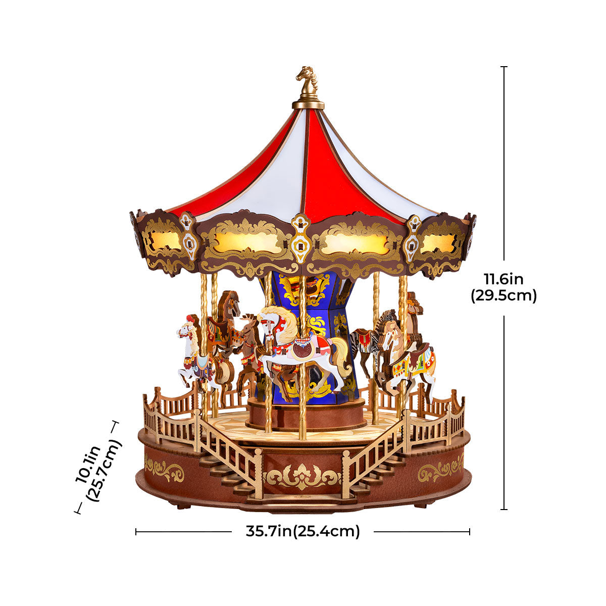 Classic Carousel 3D Puzzle