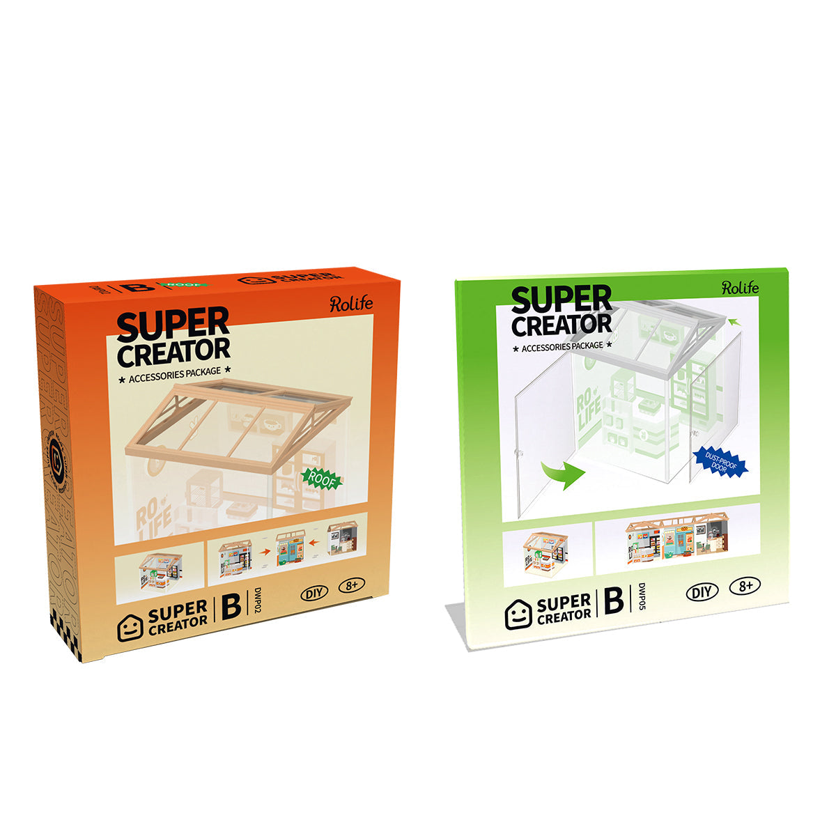 Roof and Dust-proof Door for Super Creator