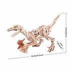 Velociraptor Mechanical 3D Puzzle