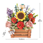 Wooden Bloom Box DIY 3D Puzzle