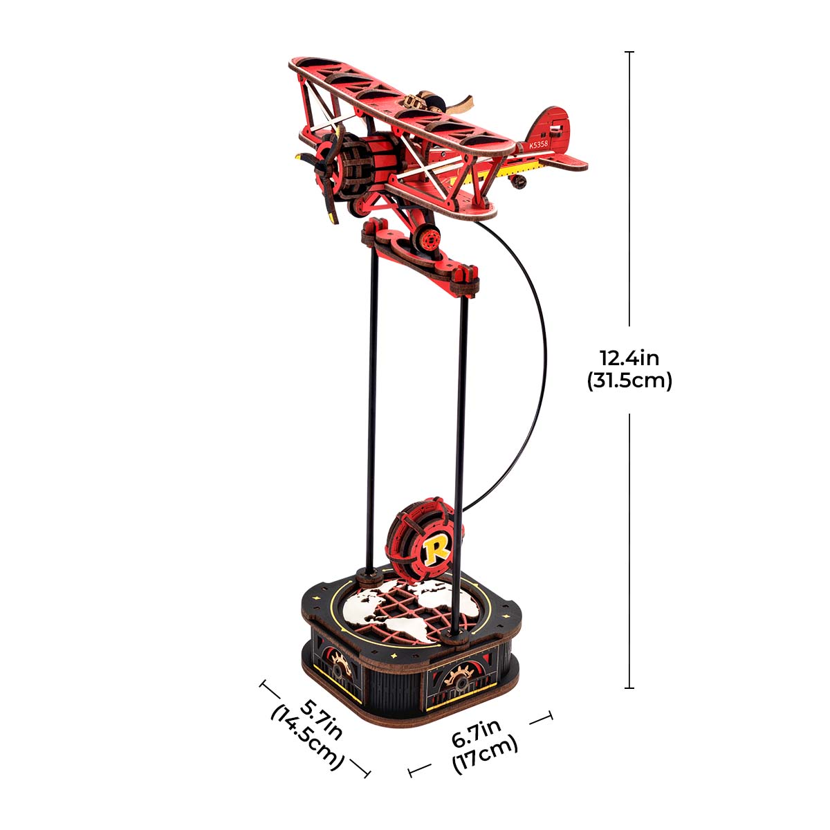 Sky Captain Pendulum Balance Toy 3D Puzzle