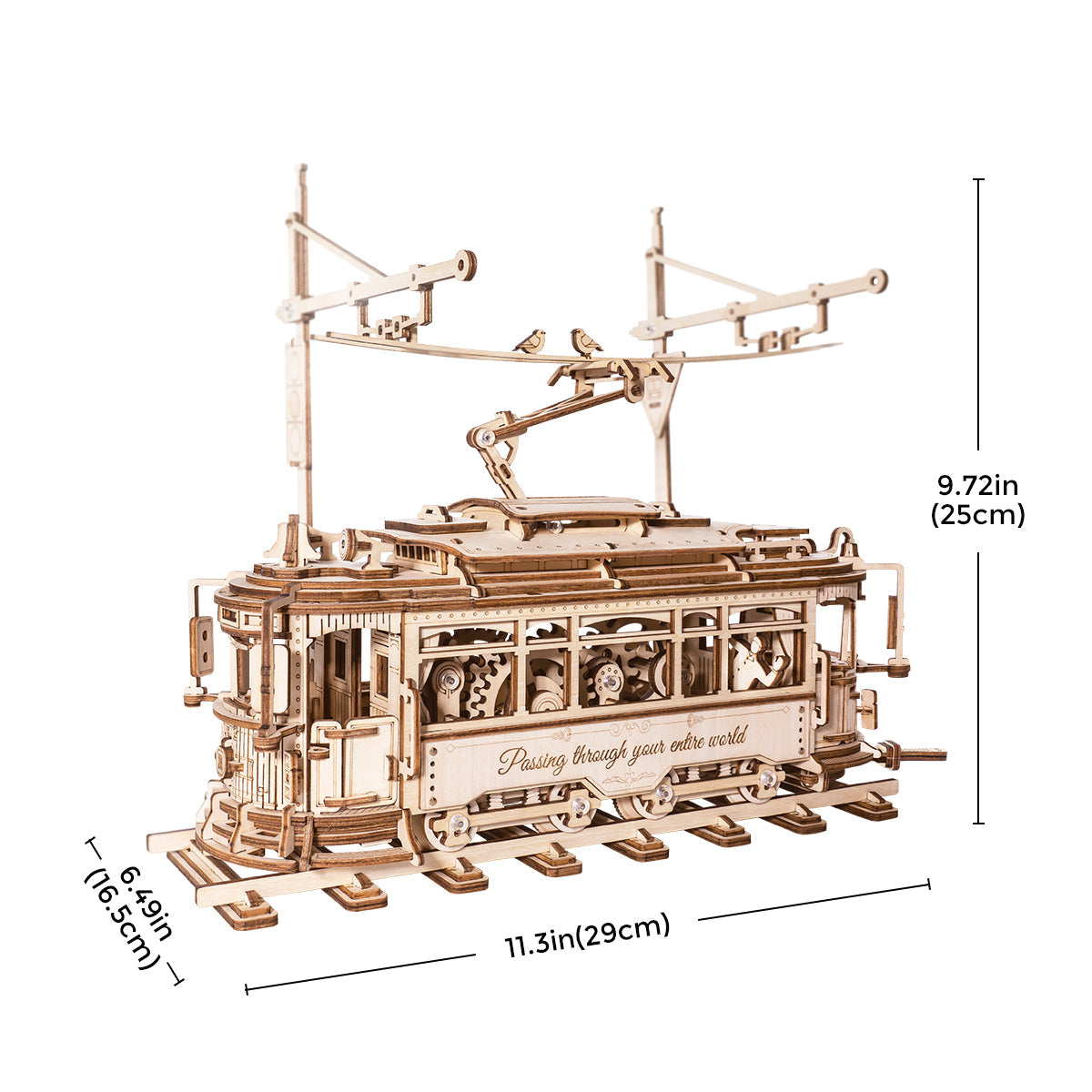 Classic City Tram 3D Puzzle
