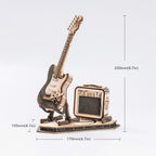 Electric Guitar Model 3D Puzzle