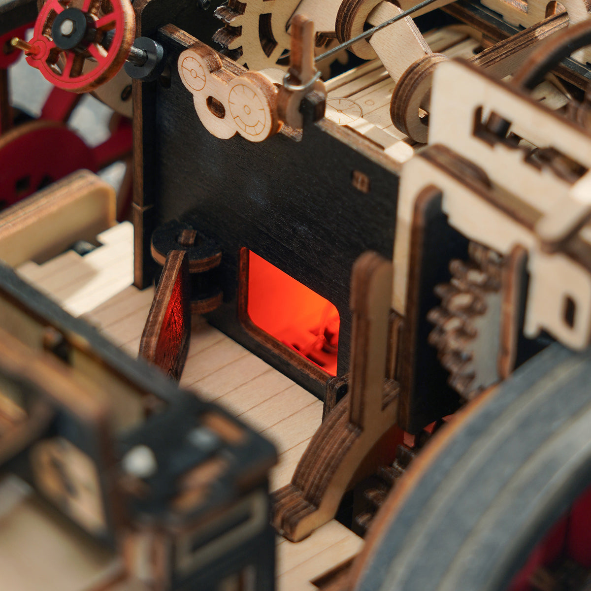 Steam Engine Mechanical 3D Puzzle (Battery powered)