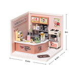 Double Joy Bubble Tea DIY Miniature House