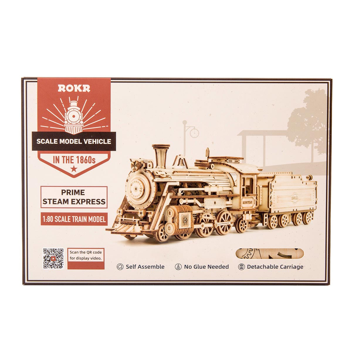 Prime Steam Express Train 3D Puzzle