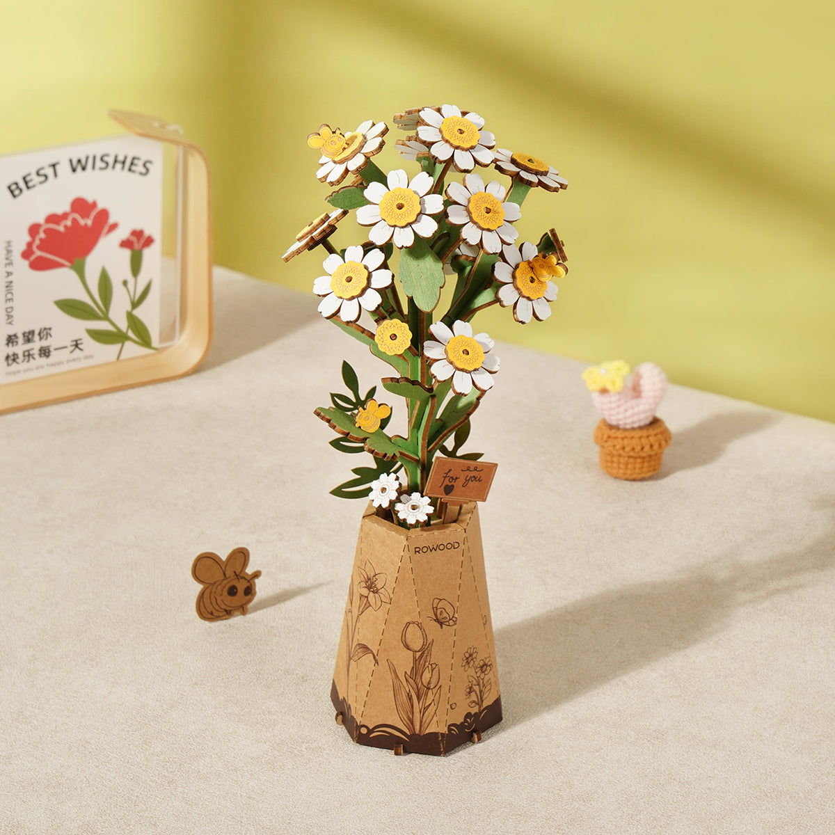 Flower Bouquet DIY 3D Puzzle