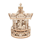 Romantic Carousel  Mechanical Music Box 3D Puzzle