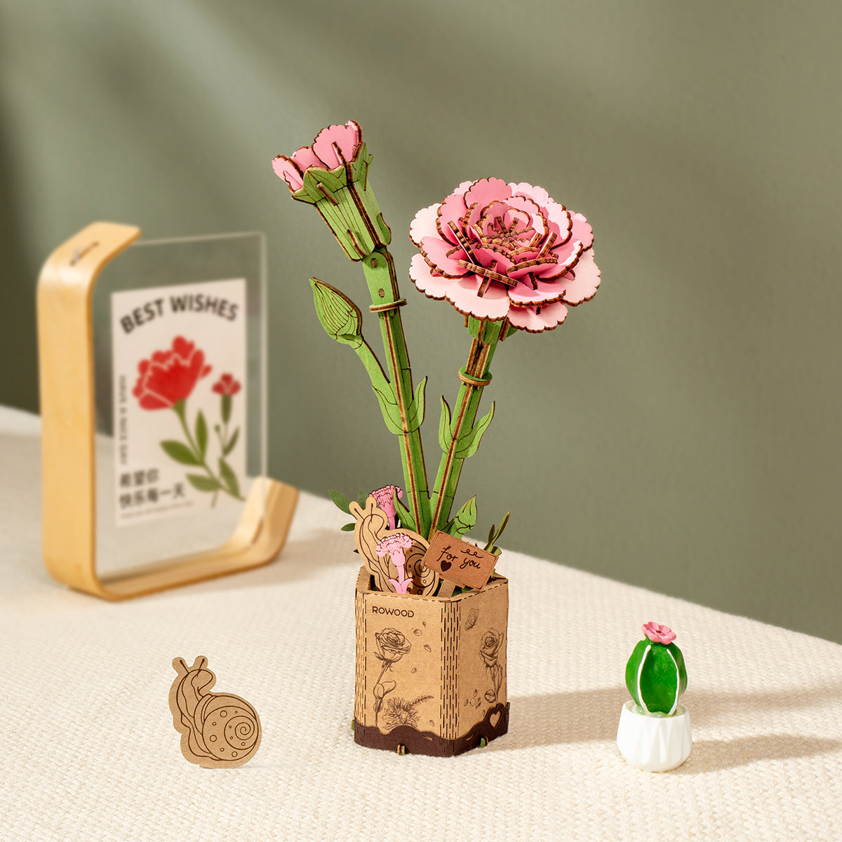 Flower Bouquet DIY 3D Puzzle