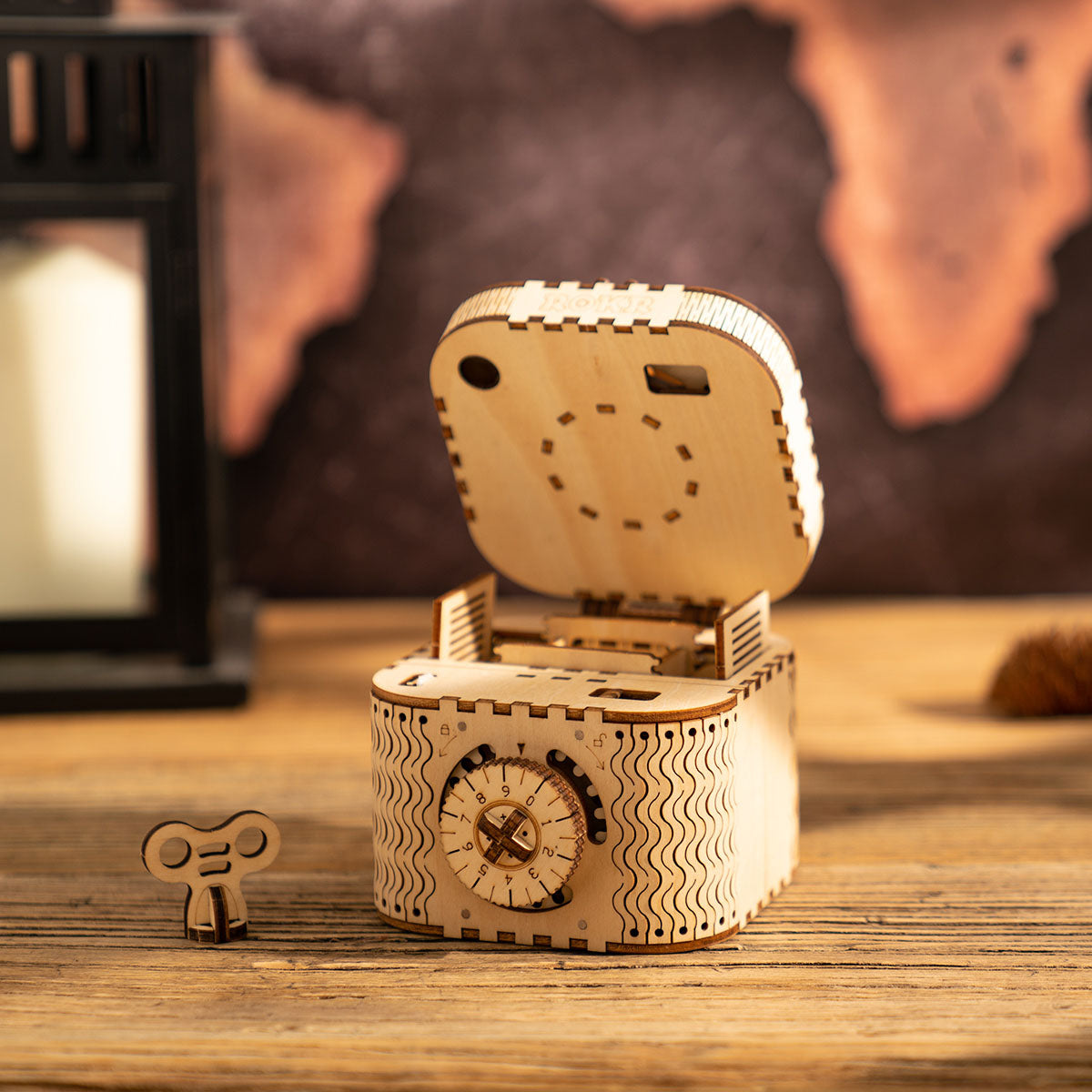 Treasure Box Mechanical Gears 3D Puzzle