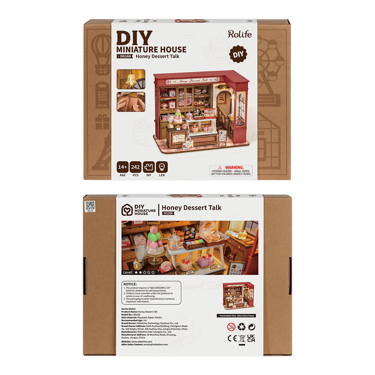 Honey Dessert Talk DIY Miniature House