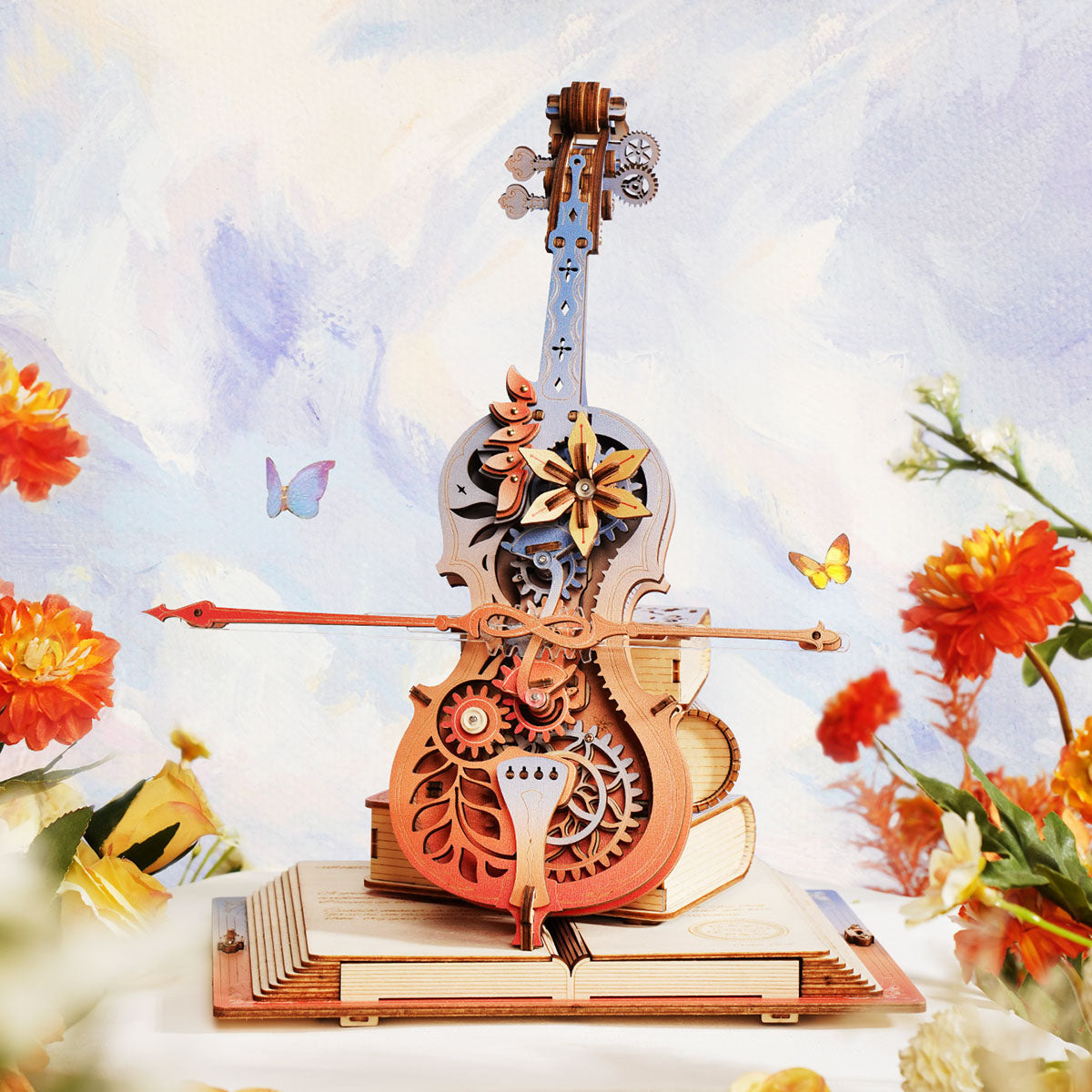 Symphony of Gorgeous Dreams Mechanical Music Box 3D Puzzle